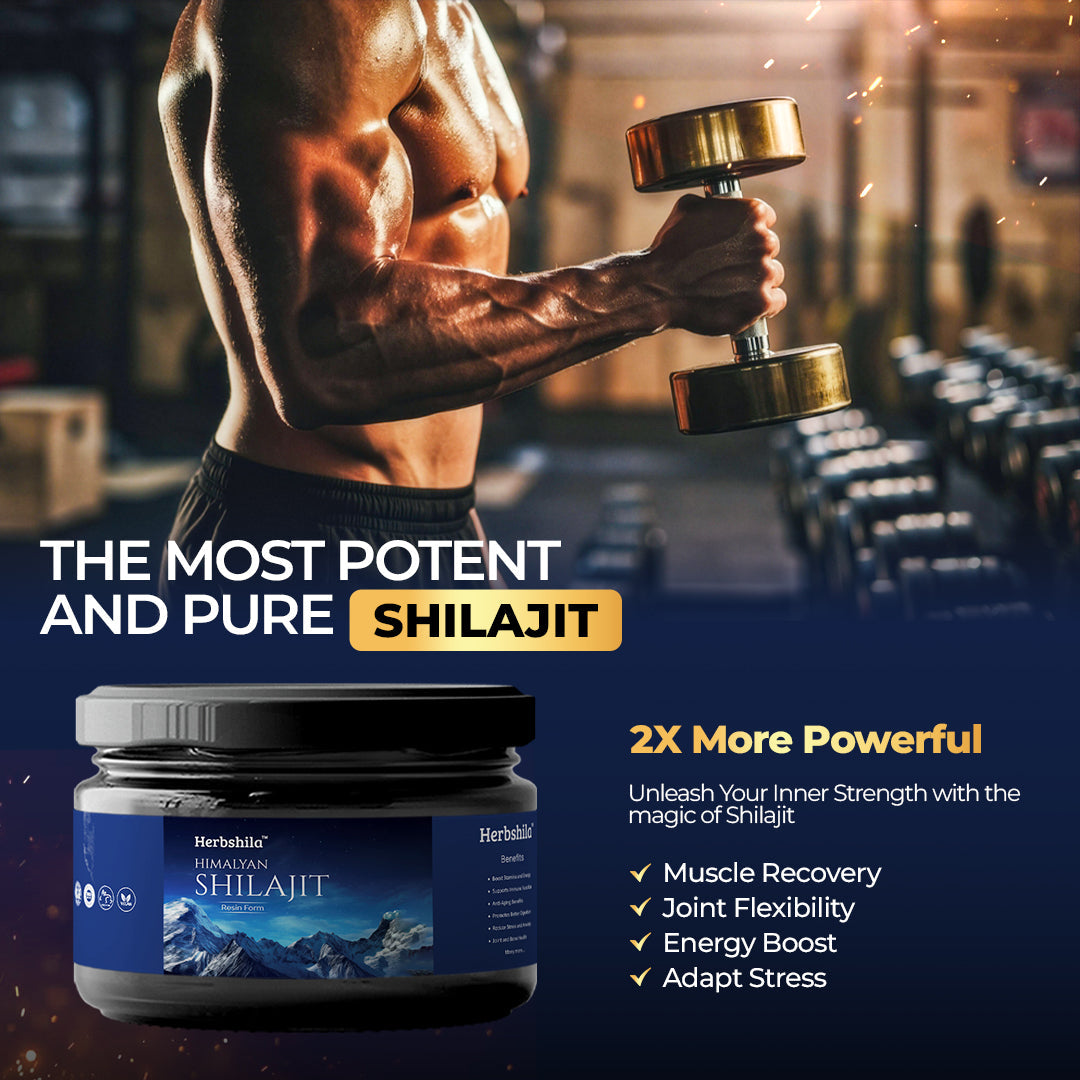 Natural Shilajit for Fitness: Improve Muscle Recovery and Energy Naturally