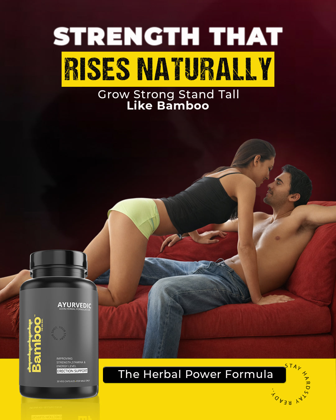 Bamboo Capsule for Men: Natural Way to Boost Strength, Stamina & Performance