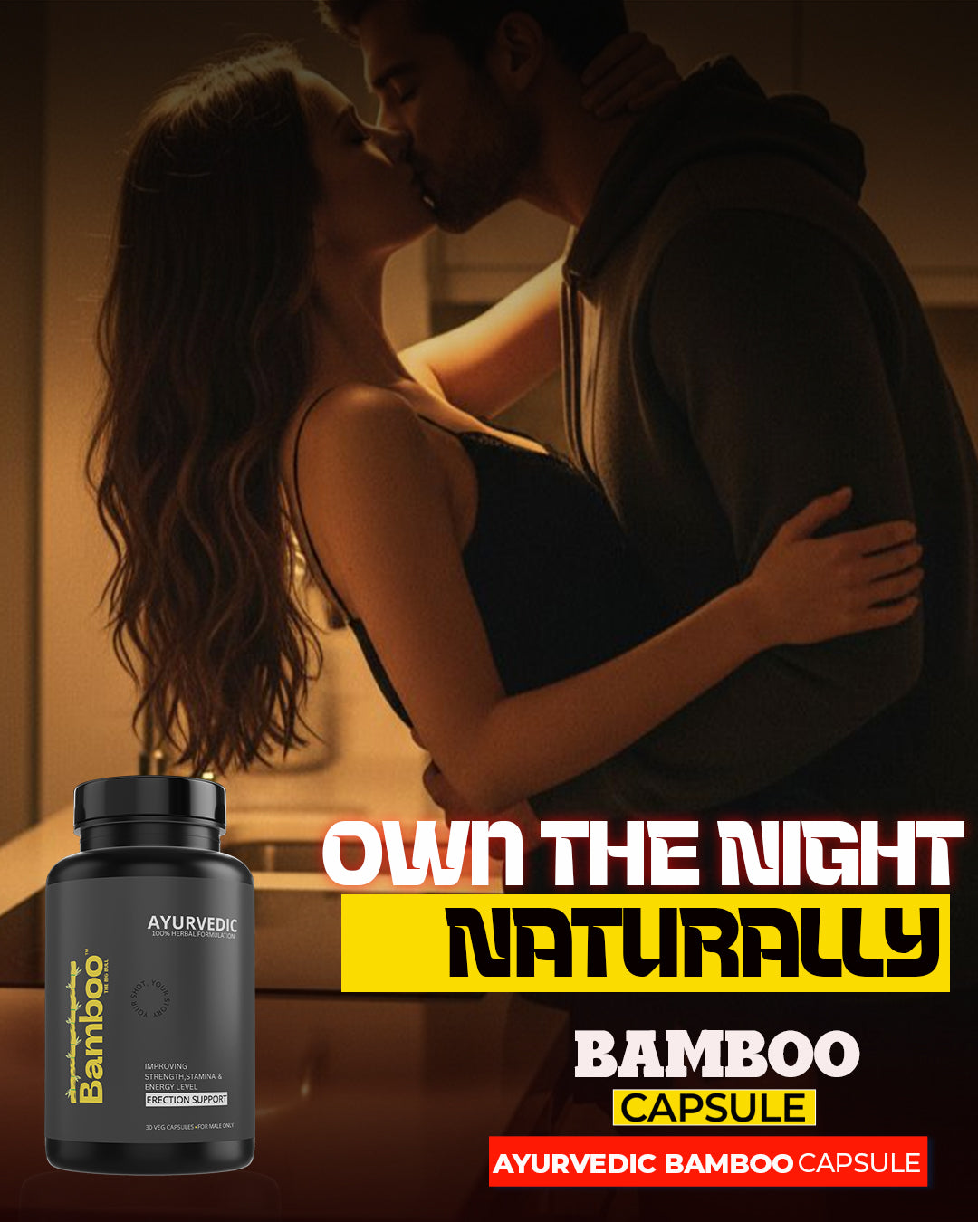Natural Stamina Booster: Benefits of Bamboo Capsule for Men