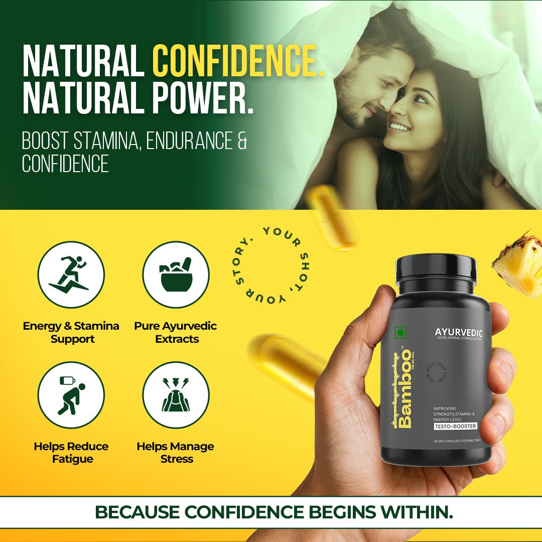 Bamboo Ayurvedic Capsule Benefits: Boost Strength, Stamina & Male Performance Naturally