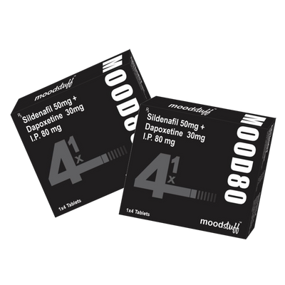 Mood80 – Sildenafil + Dapoxetine Tablets