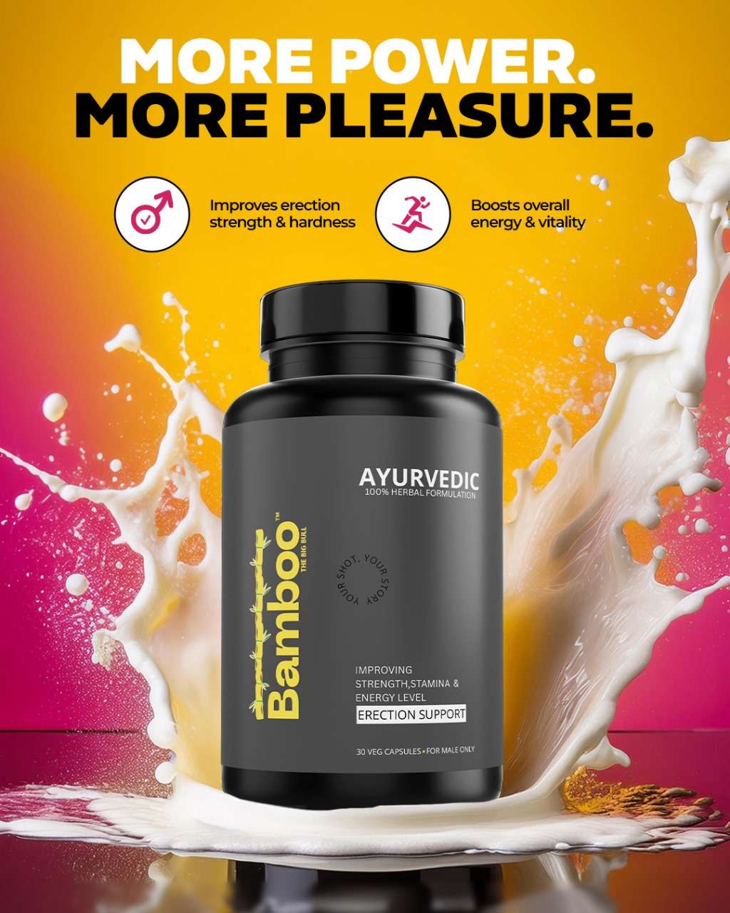 Bamboo – Ayurvedic Erection Support Capsules